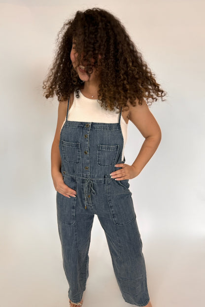 Nina Denim Jumpsuit