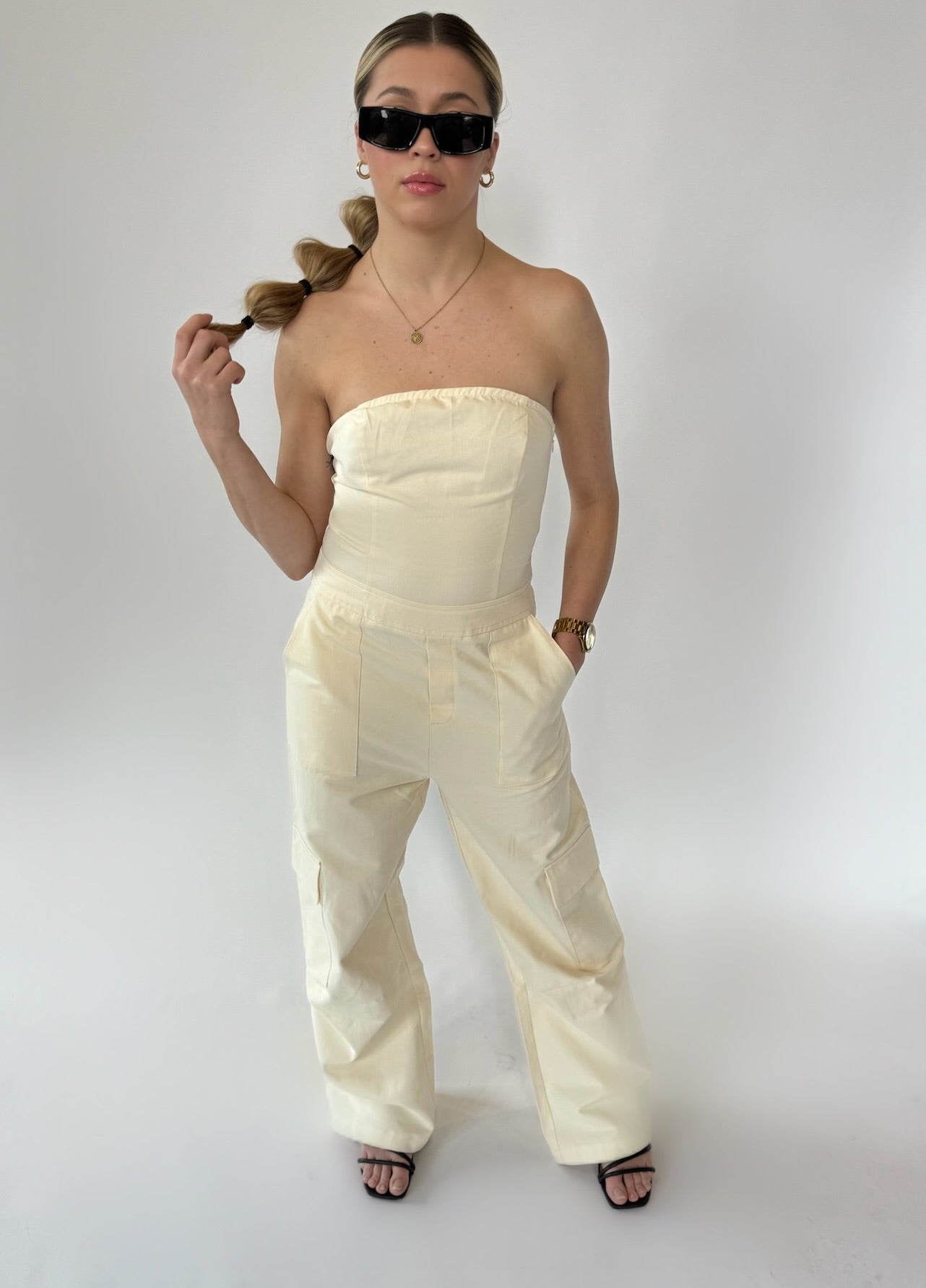 Kagen Cargo Jumpsuit