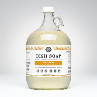 Rustic Strength - Dish Soap - Summer Scents: Crystal Creek / 1 gallon glass jug
