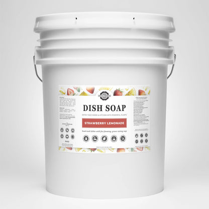 Rustic Strength - Dish Soap - Summer Scents: Crystal Creek / 1 gallon glass jug