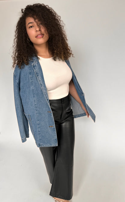 Mckenna Denim Blazer