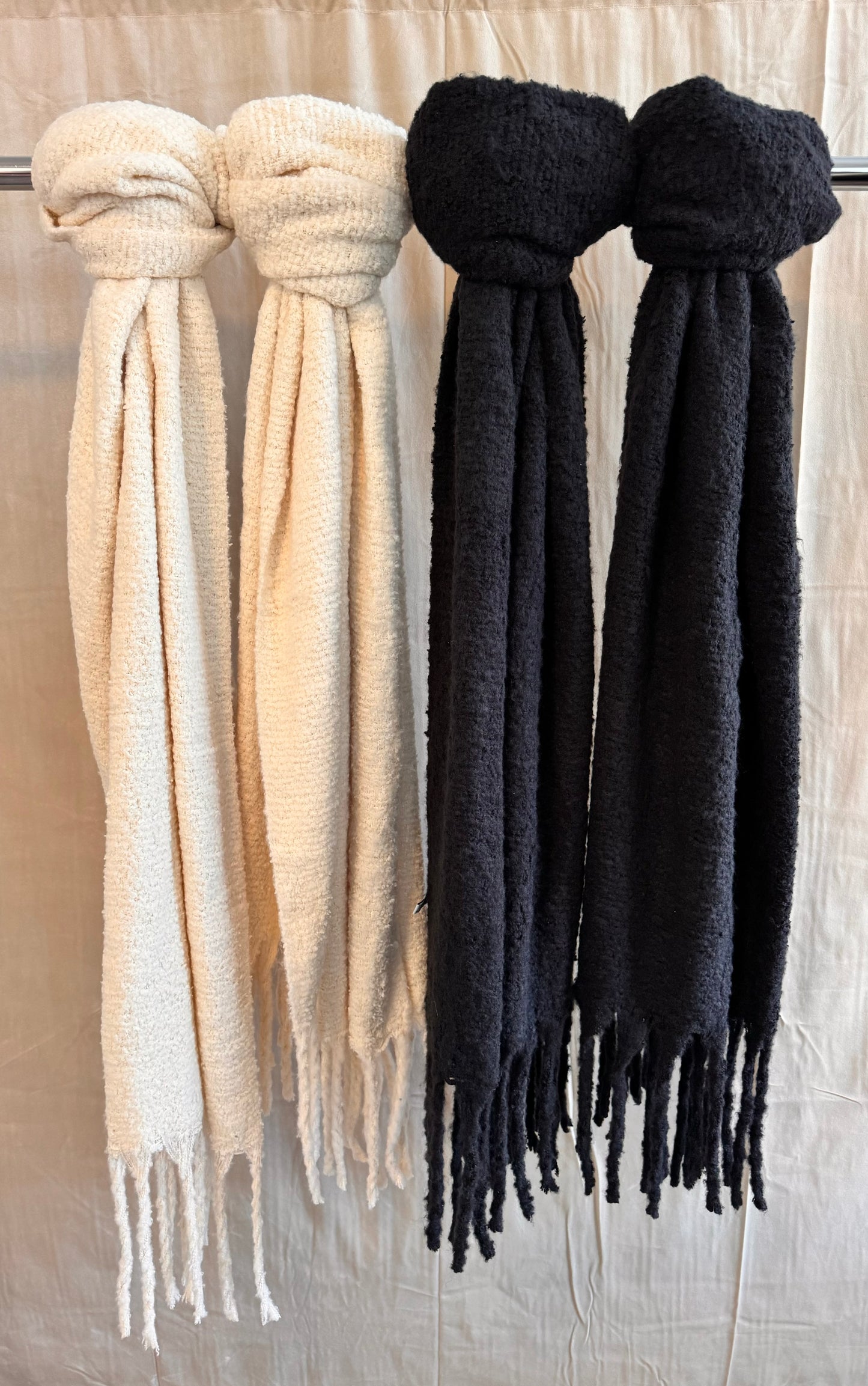 Oversized Knit Scarf