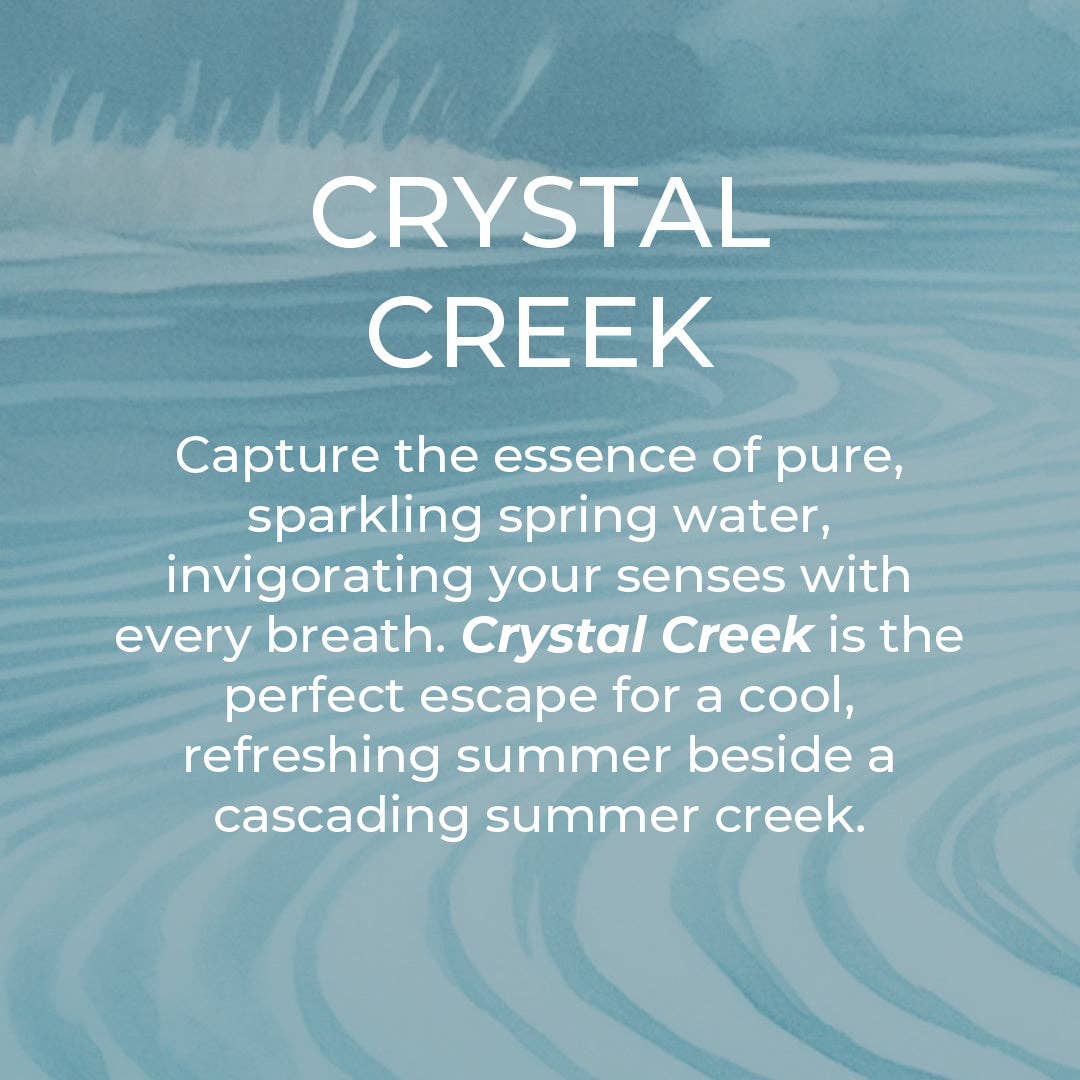 Rustic Strength - Dish Soap - Summer Scents: Crystal Creek / 1 gallon glass jug