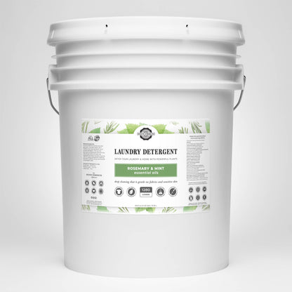 Rustic Strength - Truly Hypoallergenic Laundry Detergent | Non-Toxic for Skin: Hypoallergenic (Unscented) / Gallon Glass Jug