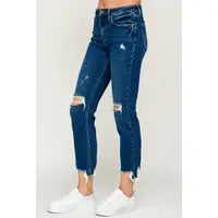 Vicky High Rise Straight Jeans