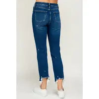 Vicky High Rise Straight Jeans