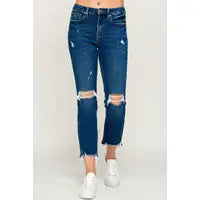 Vicky High Rise Straight Jeans