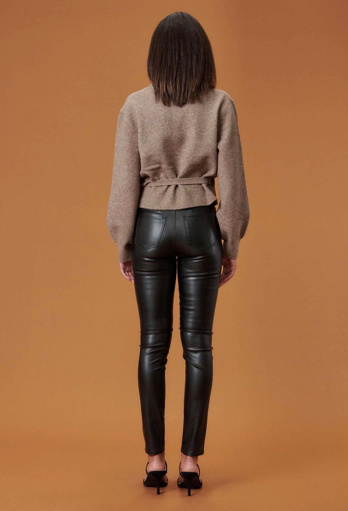 Bebe Faux Leather Skinny Pants